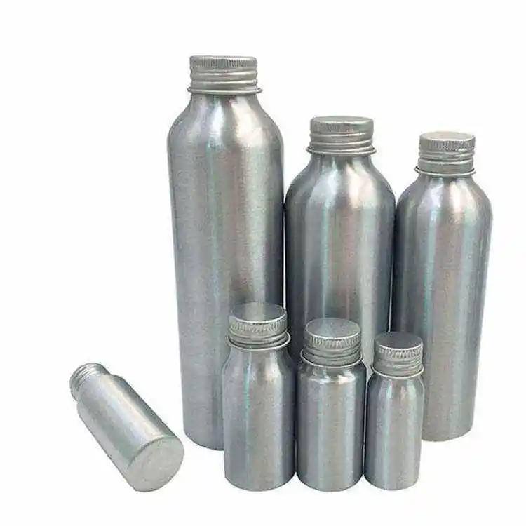 Оптовая продажа, самая популярная алюминиевая бутылка для воды 10-1000 мл, алюминиевая бутылка для духов, косметическая алюминиевая бутылка для распылителя алкоголя