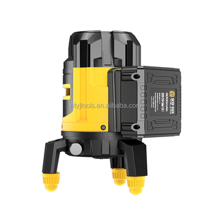 亚金工业5点自流平远程绿光水平仪简易操作建筑防水水平仪 - Product Image 3