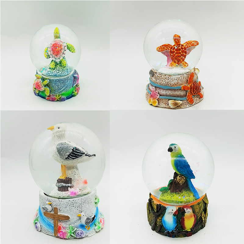 Globe de neige de plage
