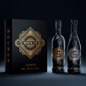 Tùy chỉnh in cứng nhắc giấy bao bì các tông hộp sang trọng có thể gập lại tái chế giấy Bao bì hộp cho rượu vang đỏ và whisky - Product Image 4