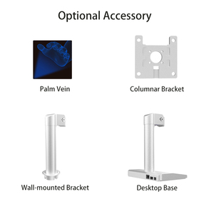 Diseño personalizado de aleación de aluminio Android Face Palm Vein reconocimiento asistencia y distribución dispositivo 2025 tiempo asistencia máquina - Product Image 2