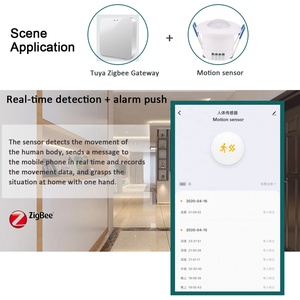 Smart Life Tuya PIR <strong>ZigBee</strong> Motion <strong>Sensor</strong> Compatible Smart Wi-Fi PIR Motion <strong>Sensor</strong> Human Detector Smart Life Tuya App <strong>Control</strong> - Product Image 6