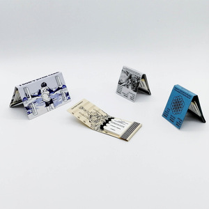 Stil-maç yaratıcı renkli kağıt kök kitap benzersiz tasarlanmış kitap maçları ile Origami desenli kitap - Product Image 3