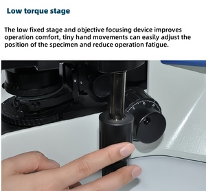 用于医学研究的高级实验室立体生物显微镜LED双目显微镜 - Product Image 4
