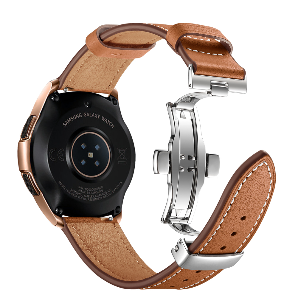 Brown Silver Buckle