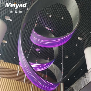 Panel de vídeo Full HD para publicidad en interiores, pantalla LED flexible P2.5LED, pantalla LED flexible vertical suave - Product Image 1