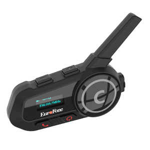 <strong>Auto</strong> Answer Voice Assistant Supported Communication <strong>System</strong> Handsfree Motorcycle <strong>Intercom</strong> Helmet Headset with Screen Display - Product Image 1