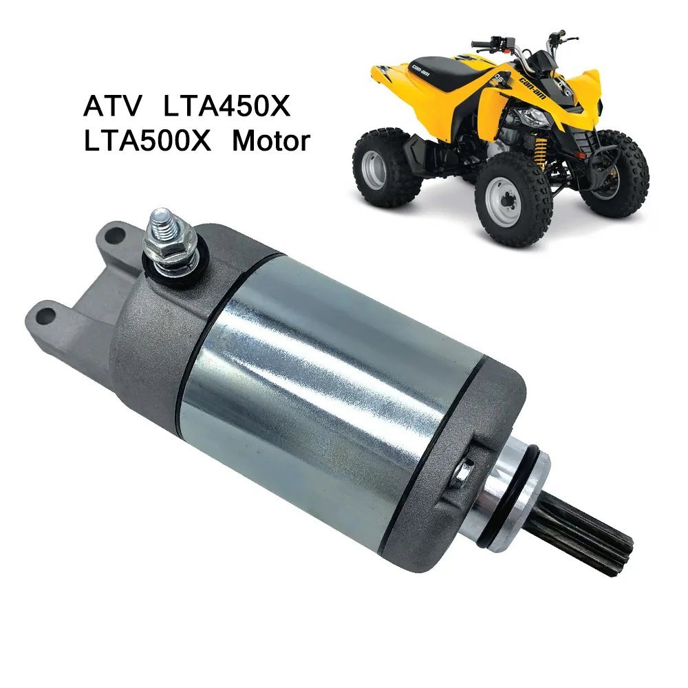 Arrancador de ATV para SUZUKI LTA450X Motor de arranque LTA450X LTA500X Motor