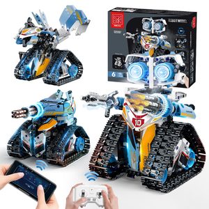 3-in-1 Programmable <strong>Robot</strong> Building Block Set: APP and Remote Control Toy for Children - Product Image 1