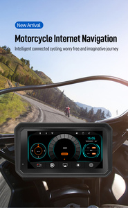 6 inch không dây Moto máy ảnh TMPS Carplay Android Màn hình tự động không thấm nước IP67 Xe máy GPS Navigator cho xe máy - Product Image 4
