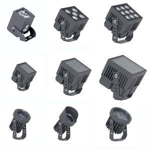 dmx512 rgb发光二极管泛光灯18w室外反射器IP66体育场模块化发光二极管泛光灯投影仪照明聚光灯墙壁泛光灯 - Product Image 5