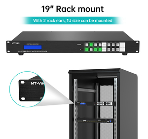 ADI Chip Video HDMI Matrix Switch 4x4, 2U 4K 30Hz HDMI Matrix Switcher Console 4 in 4 out - Product Image 5