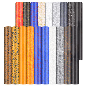 รูปแบบแวววาว <span class=keywords><strong>Flex</strong></span> 3D <span class=keywords><strong>Flock</strong></span> การถ่ายเทความร้อนไวนิลม้วนง่ายต่อวัชพืชไวนิล HTV สําหรับสิ่งทอ