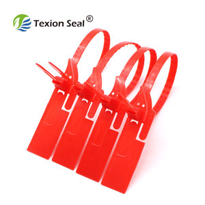 TXPS 206 Wholesale <strong>Fixed</strong> <strong>Length</strong> Disposable Label Buckle Plastic Seals for Express