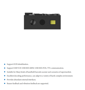 Un SE4480 UART porta seriale USB TTL montaggio fisso RS232 RS485 TTL modulo Scanner codice A barre - Product Image 3