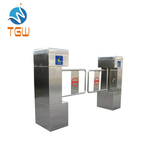 Automatic Swipe Card Access Control for Door <strong>Entry</strong> Pass System Swing Barrier Gate With Qr Code Reader Speed Gate Access Control - Product Image 4