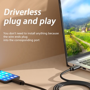 USB 3.1 3.2 USB-C tipi C düz Thunderbolt 3 20 Gbps 100 veri senkronizasyonu 5A USB-C W 10Gbps hızlı şarj şarj tipi C kablo - Product Image 2