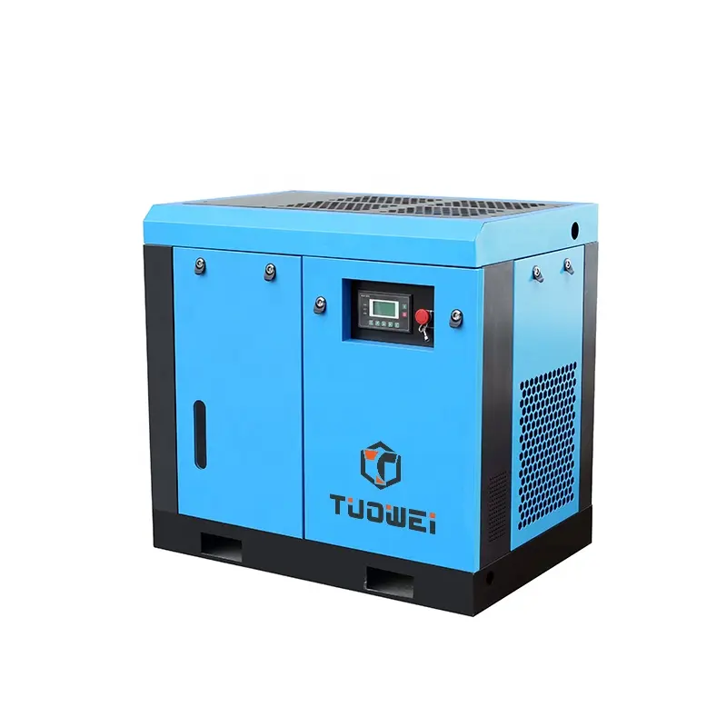 Compressor de ar rotativo industrial, 7.5kw 10hp 40cfm