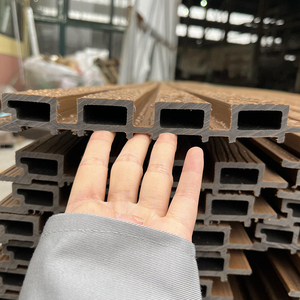 Sonsill Eco-Friendly <strong>Materials</strong> Outdoor Wpc Wood Facade Wall <strong>Cladding</strong> Embossed Pla Composite <strong>Cladding</strong> Panel Wpc-fence-panel - Product Image 2