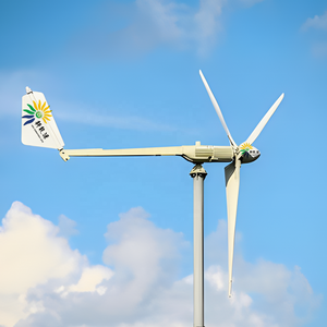 Ev için Mppt denetleyicisi ile çin fabrika 4kw yatay eksen rüzgar türbini jeneratör fırıldak - Product Image 3