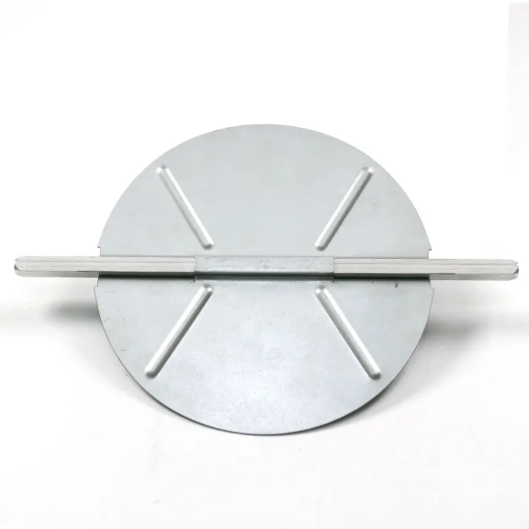 HVAC sistemi ürünleri damper bıçağı OEM kabul damperi taslak stoper havalandırma galvanizli çelik damper bıçakları