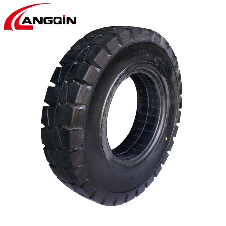 LANGQIN marca 12.00-24 China pneu top china marca skid steer pneu Trator deslizante carregador pneu