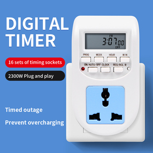 Timer multifunzione programmabile AL-06 interruttore di temporizzazione digitale controllo illuminazione EU presa conto alla rovescia - Product Image 2