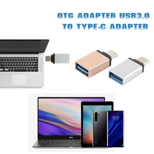 Adaptador convertidor USB 3,1 tipo C macho a USB 3,0 hembra nueva función OTG de Metal para Macbook para Samsung para Galaxy otros dispositivos - Product Image 6