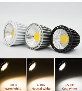 Gu10 <strong>Led</strong> Dimmable Mr16 Cob Spotlight Aluminum E14 E27 3w 5W 9W 12W 15W Halogen Bulbs <strong>Led</strong> 12v 24v 7w Low Voltage <strong>Led</strong> Downlights - Product Image 4