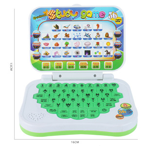 Laptop Kinder Spielzeug Lernmaschine Multifunktions-Lernmaschine Spielzeug Kunststoff Tablet Pad