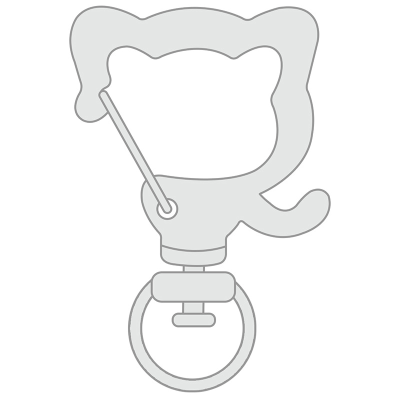Cat Head Hook Clasp
