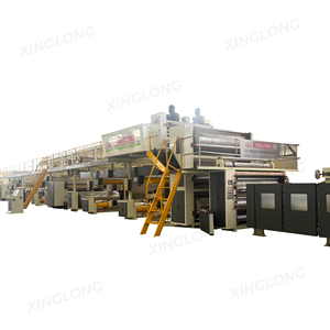 Línea de producción de cartón corrugado de 2 y 3 capas de alta calidad de fábrica de China, máquina para hacer cajas de cartón - Product Image 4