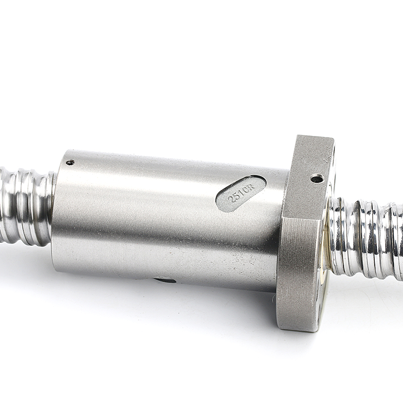 Left thread ball screw sfu2505 c7 grade linear cnc ball screw with ballnut