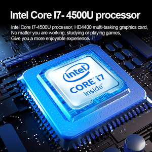 Ordenador portátil I7 I5 de 15,6 pulgadas con Teclado retroiluminado, Notebook I7 4500U para videojuegos