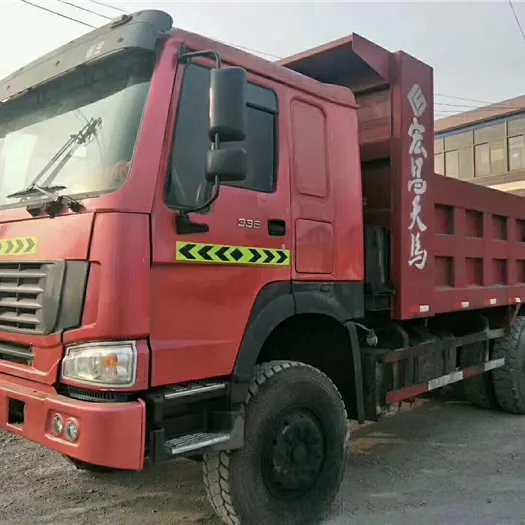 375 380 340 Sinotruk Panas Dijual Di Afrika Sinotruk Howo 375 6X4 Dump Tipper Digunakan Truk