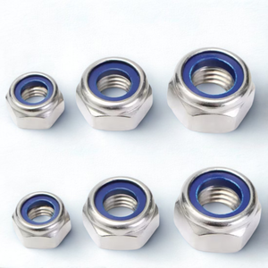 Chất lượng cao THV ốc vít Việt Nam DIN 985 / ISO 10511 Lớp 8 10 kẽm mạ Nylon chèn khóa <span class=keywords><strong>NUT</strong></span> - Product Image 5