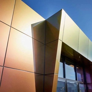 Decorazione dell'edificio polietilene rivestimento parete esterna composito foglio ACP/ACM pannello composito in alluminio - Product Image 3