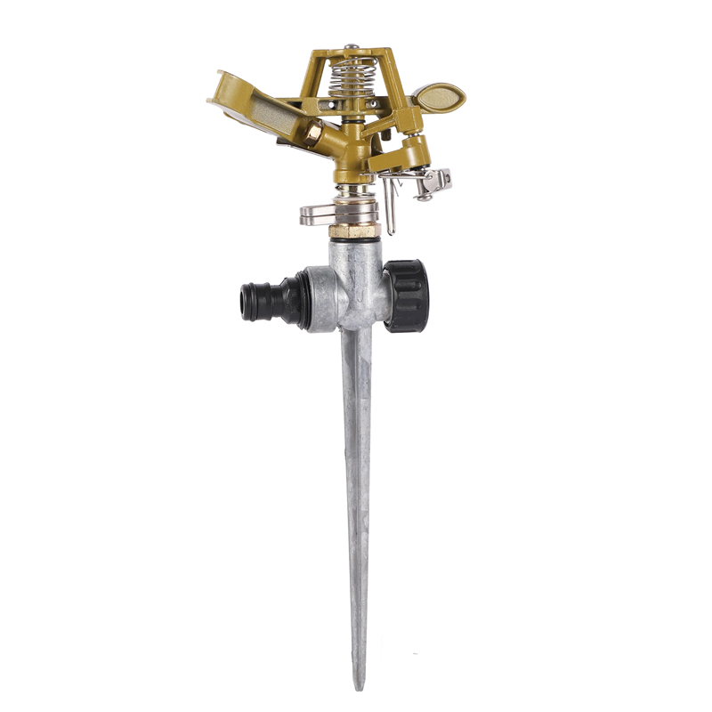 soporte plateado+aspersor