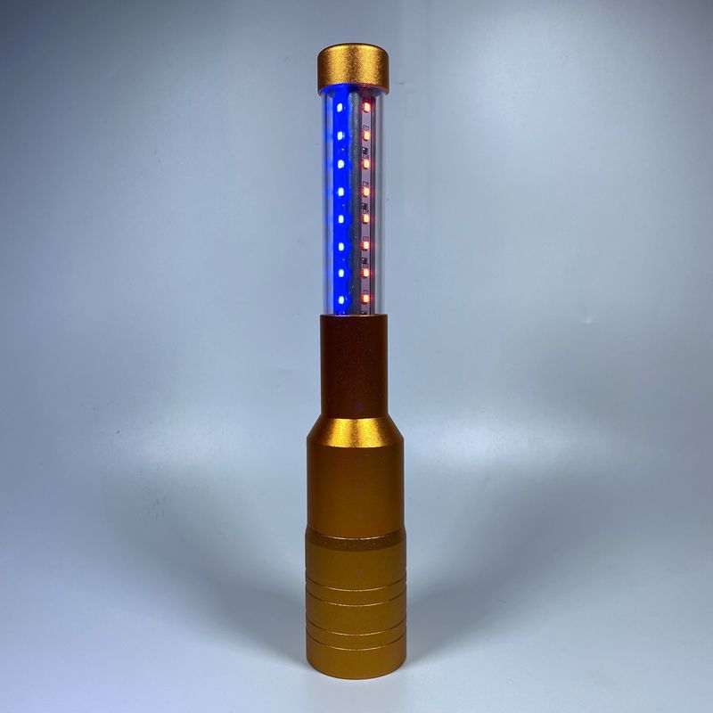 Or avec lumière colorée