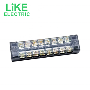 LiKE Electric TB-1506 Bloque de terminales 6 posiciones 15A Bloque de terminales Conector de bloque de terminales fijo - Product Image 6