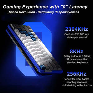 Aula AG60 Pro لوحة مفاتيح ممغنطة سلكية rt1mm 8KHz الكمون 0.00khz laming لوحة مفاتيح Esports منخفضة ل CSGO/PUBG/APEX - Product Image 2