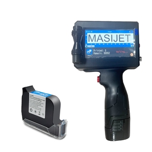 Impresora de inyección de tinta digital de mano para codificador QR industrial Número de lote Resolución de 600 ppp para huevo flexible para embalaje de cartón exterior - Product Image 1