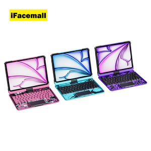 El más nuevo teclado mágico colorido del panel táctil personalizado en idioma árabe coreano con retroiluminación para iPad 10,9 pulgadas iPad Air 4 5 6 M3 - Product Image 2