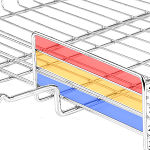 Ngoài trời thịt nướng Net BBQ nướng lưới gấp kim loại nướng dây lưới BBQ nướng giỏ phụ kiện - Product Image 4
