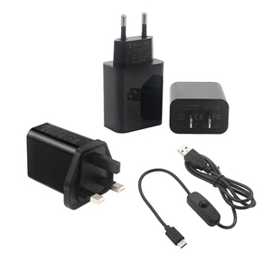 <strong>Raspberry</strong> <strong>Pi</strong> 4 <strong>Power</strong> Supply 5V 3A <strong>Power</strong> Adapter EU US UK SU USB Type C USB Cable with ON/OFF Switch for <strong>Pi</strong> 4 Orange <strong>Pi</strong> <strong>3</strong> 4 LTS - Product Image 2