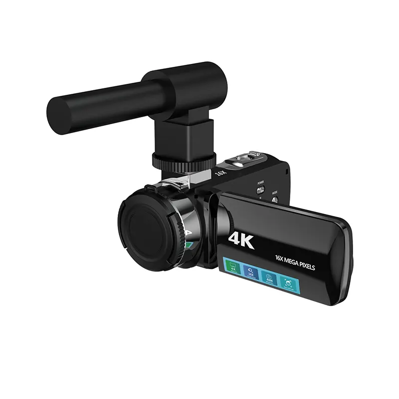 Hdking-videocámara Bideo 4k Hd, grabadora profesional, Digital, con Zoom