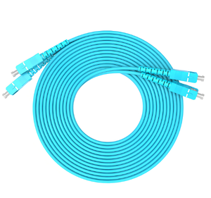 HJFiber özelleştirilmiş SC-SC 3m Multimode OM3 optik Fiber Jumper 4G ağ kullanımı için - Product Image 1