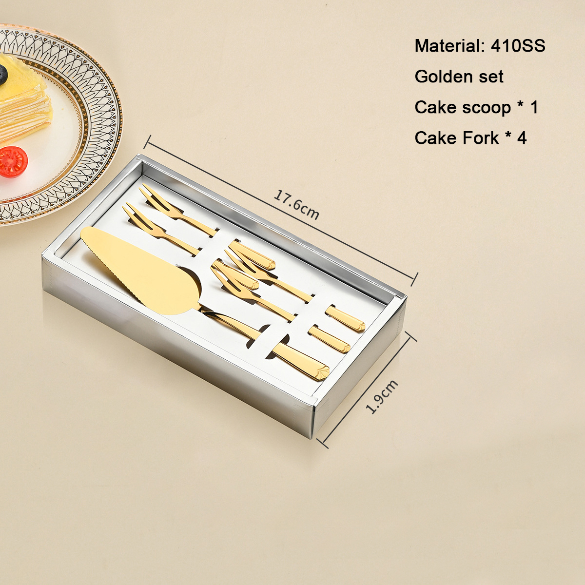 Gold set 5 PCS