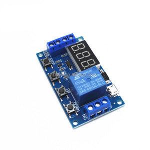1 canale Timer di ritardo modulo relè Display a LED ciclo di temporizzazione interruttore del circuito con USB - Product Image 2