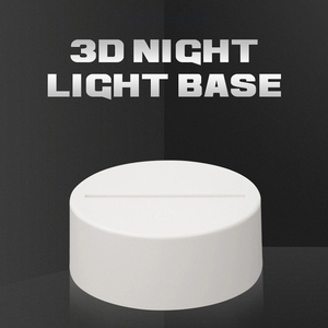 Newish Multi funzioni 16 colori con telecomando carica USB 3D Illusion Anime Base luce notturna in acrilico - Product Image 4